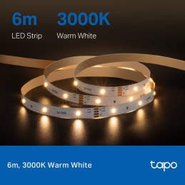 TP-link Tapo L901-6, Bílý smart LED pásek s 2 pohybovými senzory, 6m