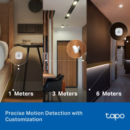 TP-link Tapo L901-6, Bílý smart LED pásek s 2 pohybovými senzory, 6m