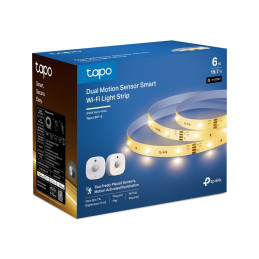 TP-link Tapo L901-6, Bílý smart LED pásek s 2 pohybovými senzory, 6m