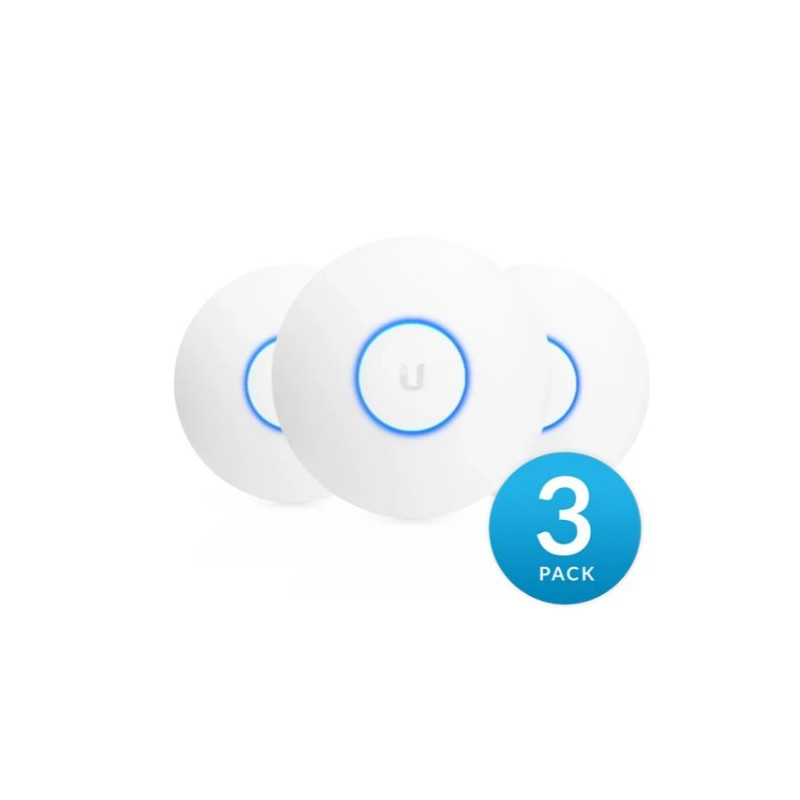 Ubiquiti Přístupový bod UniFi UAP-nanoHD, Wave2 AC AP, bez PoE adaptéru, 3 kusy