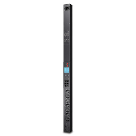 APC Rack PDU 2G, Switched, ZeroU, 16A, 230V, (7) C13 & (1) C19, IEC309 Cord
