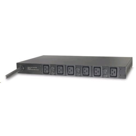 APC Rack PDU, Basic, 1U, 22KW, 400V, (6) C19
