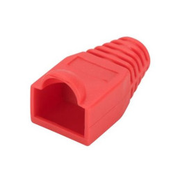 PremiumCord Kryt konektoru RJ45 - červená