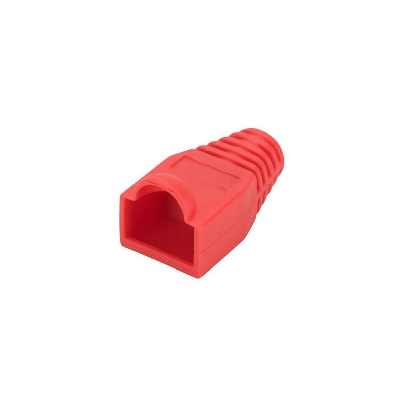 PremiumCord Kryt konektoru RJ45 - červená