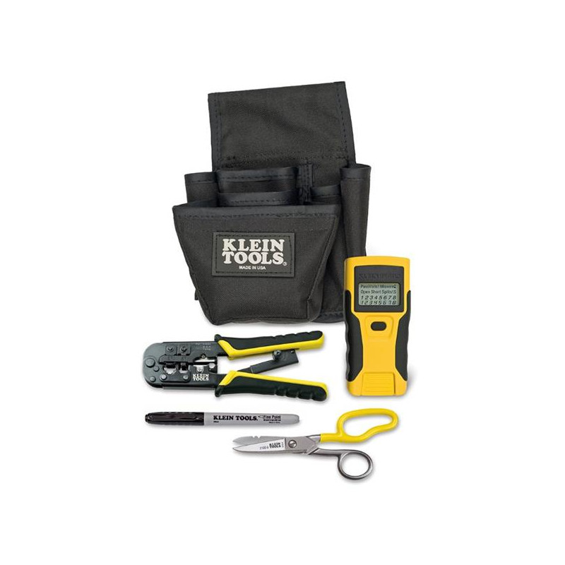 KLEIN TOOLS LAN Installer Starter Kit Modular - LAN Scout Junior + nářadí