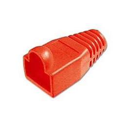 PremiumCord Kryt konektoru RJ45 - červená, 100ks