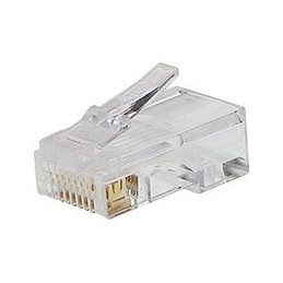 PremiumCord Konektor RJ45 8pinů - na drát, balení 50ks v sáčku