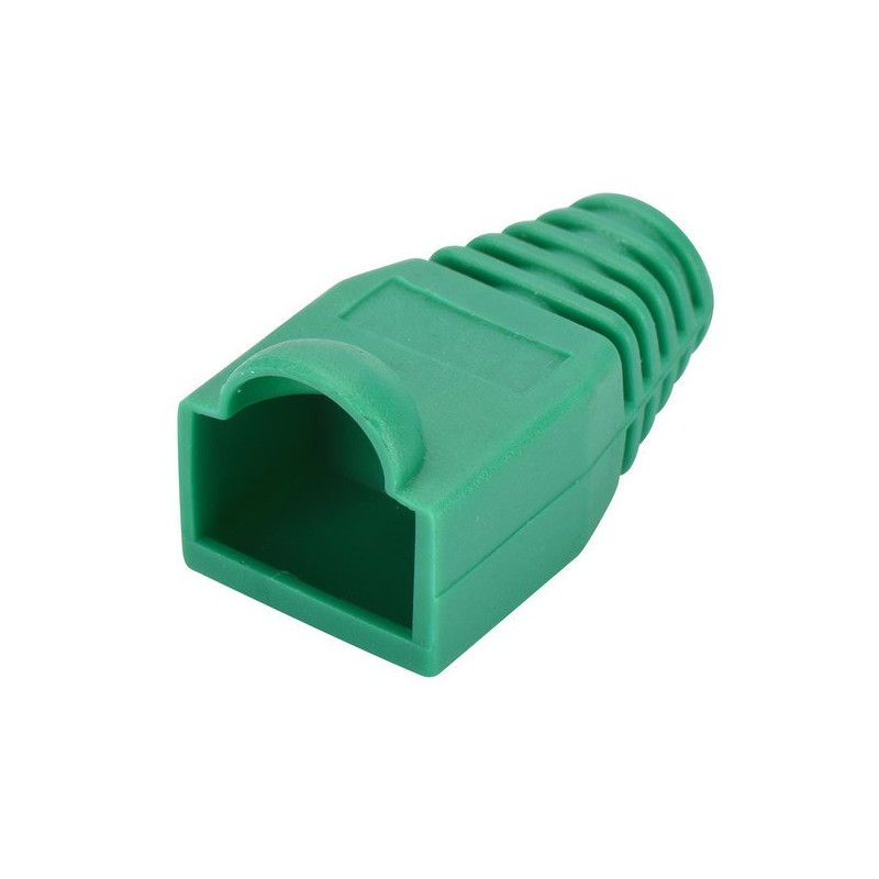 PremiumCord Kryt konektoru RJ45 - zelená