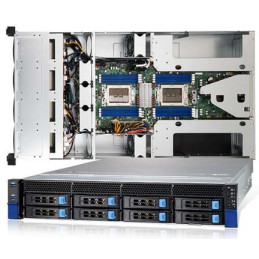 TYAN Transport HX 2U 4GPU server 2x SP3, 16x DDR4 ECC R, 8x.3,5 SATA/NMVe 2x 1600W (plat.), 2x 10Gb LAN, IPMI