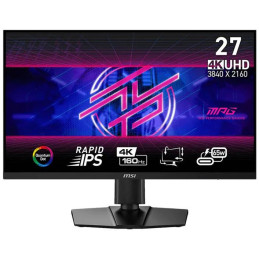 MSI MPG 274URF QD/ 27"/ 3840x2160 / IPS/ 0,5ms/ 160Hz/ 400cd/m2/ 1000:1/ HDMI/ DP/ VESA/ PIVOT/ černý