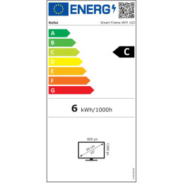 Rollei fotorámeček WiFi 103/ úhlopříčka 10.1"/ 32GB/ 2W/ Frameo APP/ Světlé dřevo