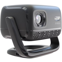 STRONG projektor MIRA-LITE/ LCD/ FHD (1920x1080)/ 260 ANSI lm/ USB 2.0/ HDMI/ BT/ Wi-Fi/ Repro/ Google TV/ šedý
