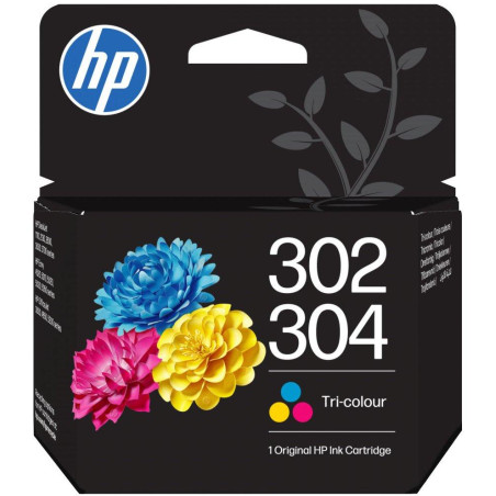 HP 302/304 tri-color inkoustová kazeta, B7RT6AE originál