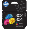 HP 302/304 tri-color inkoustová kazeta, B7RT6AE originál