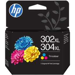 HP 302XL/304XL tr-color inkoustová kazeta, B7RT8AE originál