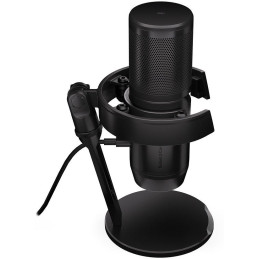 Endorfy mikrofon Solum 2 Core / kardioidní / kovový / pop filtr / shock mount /  USB-C / černý
