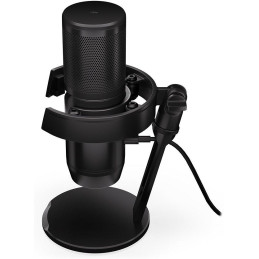 Endorfy mikrofon Solum 2 Core / kardioidní / kovový / pop filtr / shock mount /  USB-C / černý