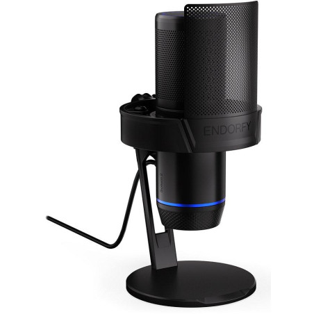 Endorfy mikrofon Solum 2 / kardioidní / LED / pop filtr / shock mount / černý