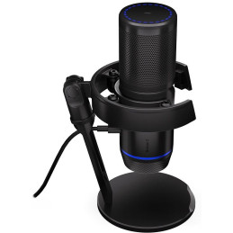 Endorfy mikrofon Solum 2 / kardioidní / LED / pop filtr / shock mount / černý