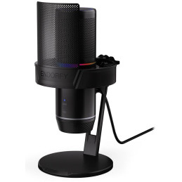 Endorfy mikrofon Solum 2 Pro / stealth RGB / kardioidní / pop filtr / shock mount / černý
