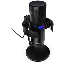 Endorfy mikrofon Solum 2 Pro / stealth RGB / kardioidní / pop filtr / shock mount / černý