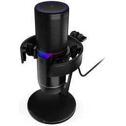 Endorfy mikrofon Solum 2 Pro / stealth RGB / kardioidní / pop filtr / shock mount / černý