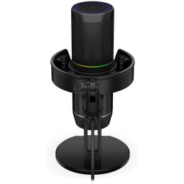Endorfy mikrofon Solum 2 Pro / stealth RGB / kardioidní / pop filtr / shock mount / černý