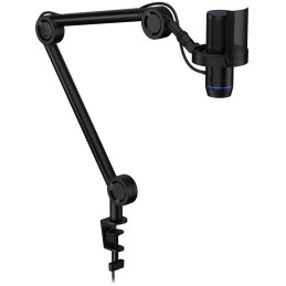 Endorfy mikrofon Solum 2 Boom Arm / rameno / kardioidní / pop filtr / shock mount / LED displej / černý