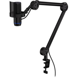 Endorfy mikrofon Solum 2 Boom Arm / rameno / kardioidní / pop filtr / shock mount / LED displej / černý
