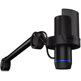 Endorfy mikrofon Solum 2 Boom Arm / rameno / kardioidní / pop filtr / shock mount / LED displej / černý