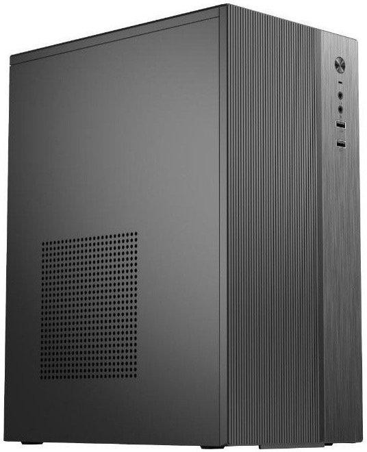 EUROCASE microATX MC EC-801B / bez zdroje / 2x USB 3.0 / audio / černá