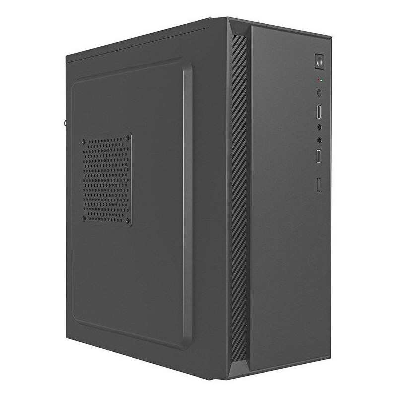 EUROCASE microATX MC EC-180 / bez zdroje / 2x USB 3.0 / audio / černá