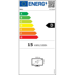 POŠKOZENÝ OBAL - DELL P 27 P2726HE/ 27" LED/ IPS/ 16:9/ 1920x1080/ 1500:1/ 5ms/ 120 Hz/ HDMI/ 2x DP/ USB-C/ RJ45/ 3Y Basic on-..