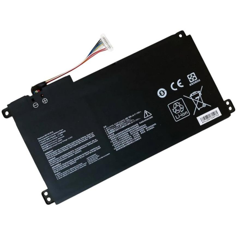 TRX baterie B31N1912 pro notebooky ASUS VivoBook 14 E410MA E410KA E510MA - Li-Ion 11,4V 3600mAh 41Wh/ neoriginální