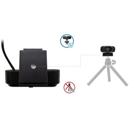 I-tec webkamera SOLOMON 200/ Full HD 1080p rozlišení/ mikrofon/ USB-A/ redukce na USB-C