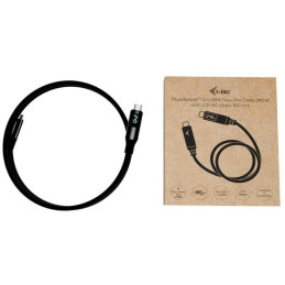 I-tec kabel Thunderbolt 4/USB4 Class Pro 240W s displejem (40 Gbps, 150 cm)