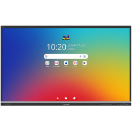 ViewSonic IFP 65" Android 14 EDLA, 50 Multi touch, 9H, 500nits, 8G/128GB/HDMI/VGA/DP/USB/RJ45/RS232