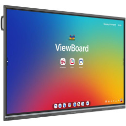 ViewSonic IFP 86" Android 14 EDLA, 50 Multi touch, 9H, 500nits, 8G/128GB/HDMI/VGA/DP/USB/RJ45/RS232