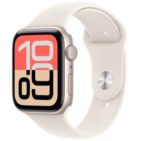 Apple Watch SE3 40mm Hvězdně bílý hliník s hvězdně bílým sportovním řemínkem S/M