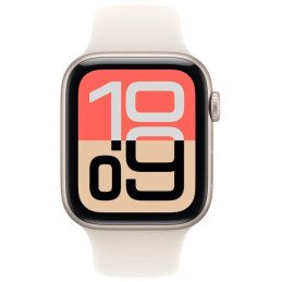 Apple Watch SE3 40mm Hvězdně bílý hliník s hvězdně bílým sportovním řemínkem S/M