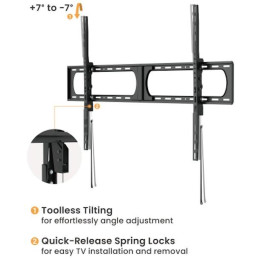 SUNNE by Elite Screens držák na zeď pro LCD a TV 37 - 140"/ max. 125 kg/ fixní