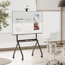 SUNNE by Elite Screens pojízdný TV stolek pro LCD a TV 55 - 100"/ max. 120 kg/ ocelový