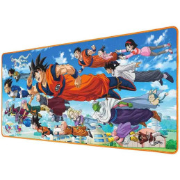 Dragon Ball Z herní podložka XXL/ Super Goku Friends/ 90 x 40 cm