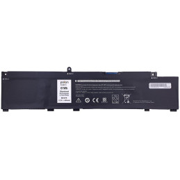 TRX Baterie Polion MV07R pro notebooky DELL G3 15 3700 3790 G5 15 5500 5505 - Li-Pol 4000mAh 61Wh/ neoriginální