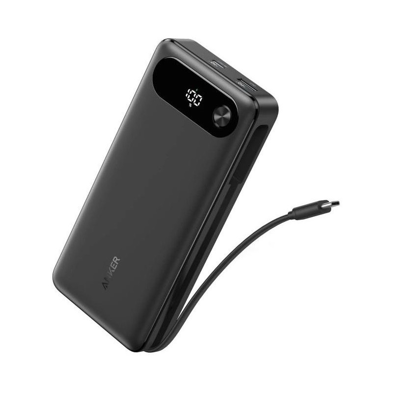 Anker Powerbanka/20000mAh/ 87W/ integrovaný USB-C kabel/ černá