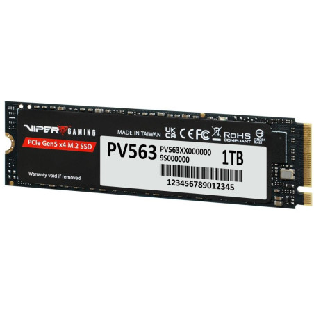 PATRIOT VIPER PV563 1TB SSD / Interní / M.2 NVMe PCIe Gen5 x4 / 2280 /
