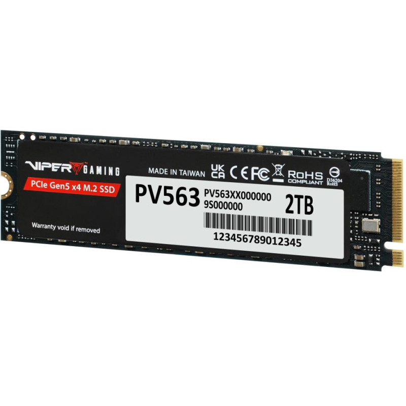 PATRIOT VIPER PV563 2TB SSD / Interní / M.2 NVMe PCIe Gen5 x4 / 2280 /