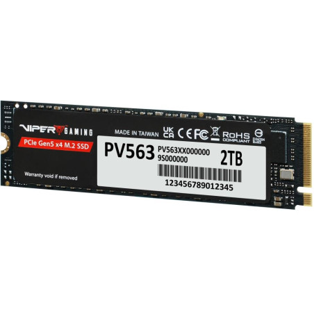 PATRIOT VIPER PV563 2TB SSD / Interní / M.2 NVMe PCIe Gen5 x4 / 2280 /
