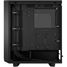 Fractal Design Meshify 2 Compact Black TG Light Tint / Midi Tower / průhledná bočnice / bez zdroje / černá