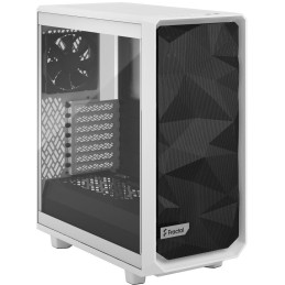 Fractal Design Meshify 2 Compact White TG Clear Tint / Midi Tower / průhledná bočnice / bez zdroje / bílá